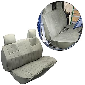 ベンチシート Amazon.com: KUAFU Black Bench Seat Cover Compatible with