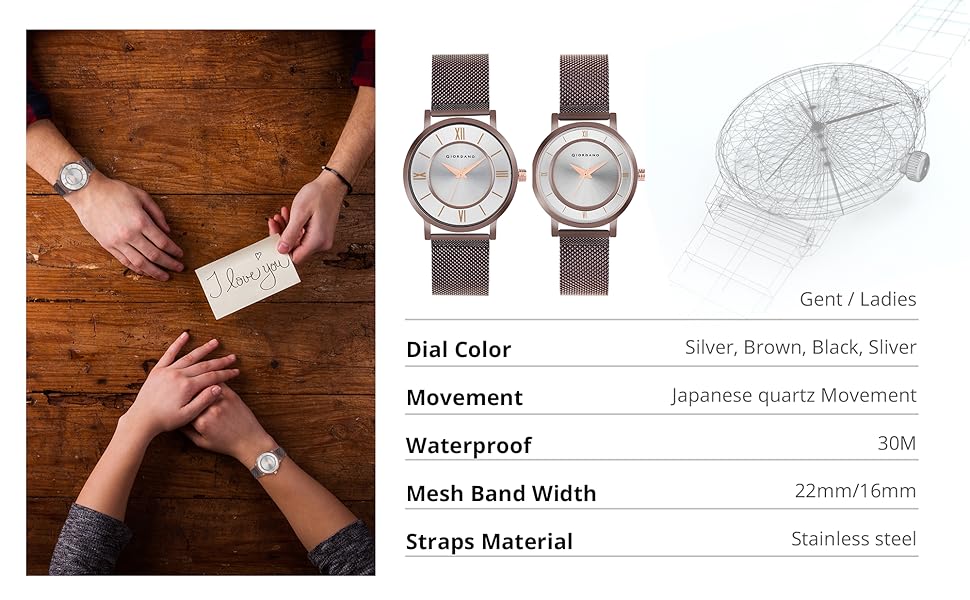 Giordano Couple Watch