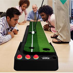 Golf putting trainer for office, game, home, office and outdoor use