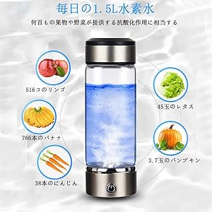 Amazon | ホーム小屋 水素水生成器 携帯型 一台二役 スティック