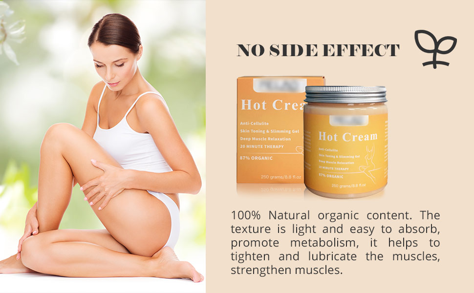 hot cream massage gel