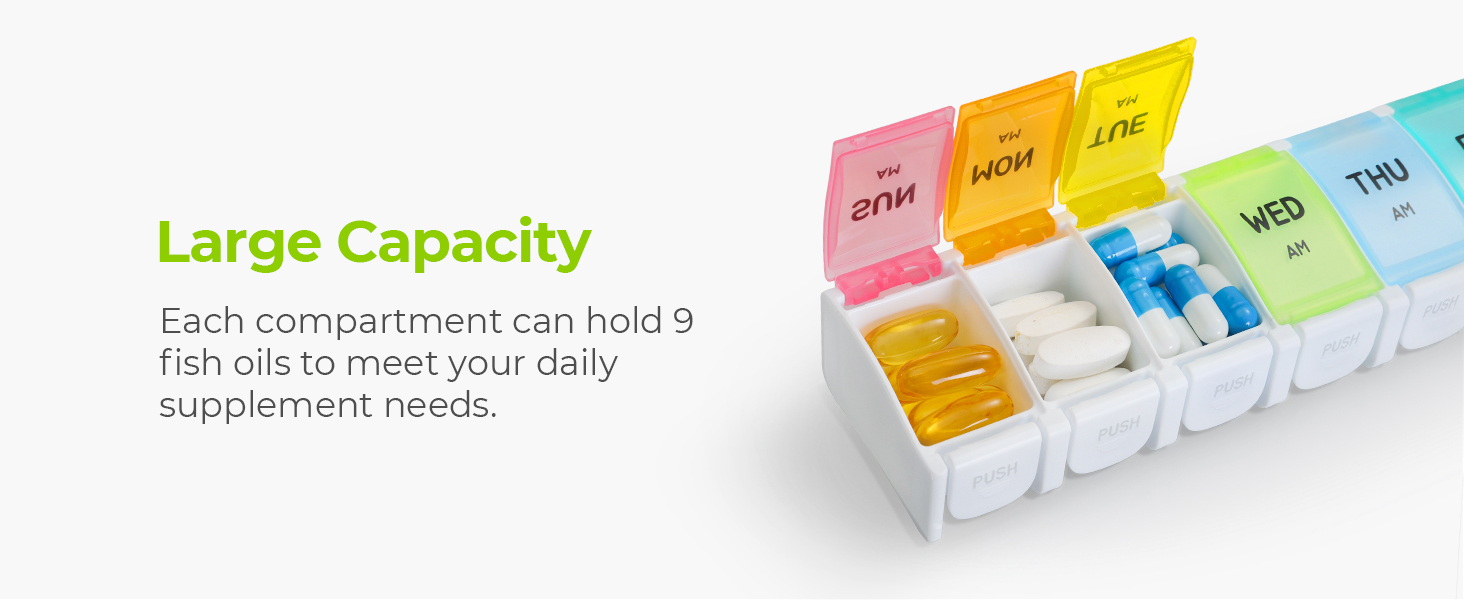 pill organizer 2 times a day