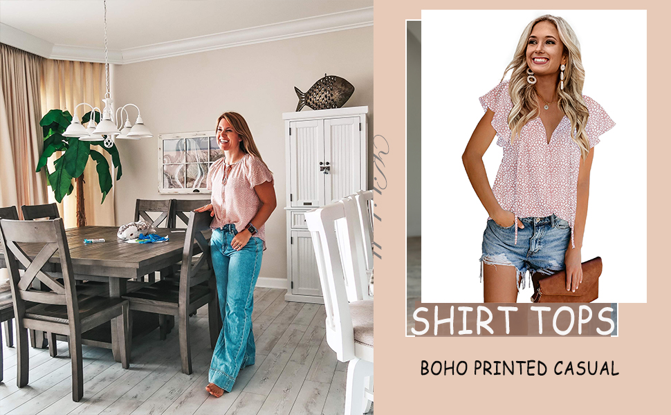 women boho blouses
