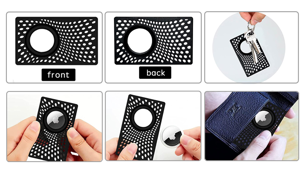 apple airtag wallet holder