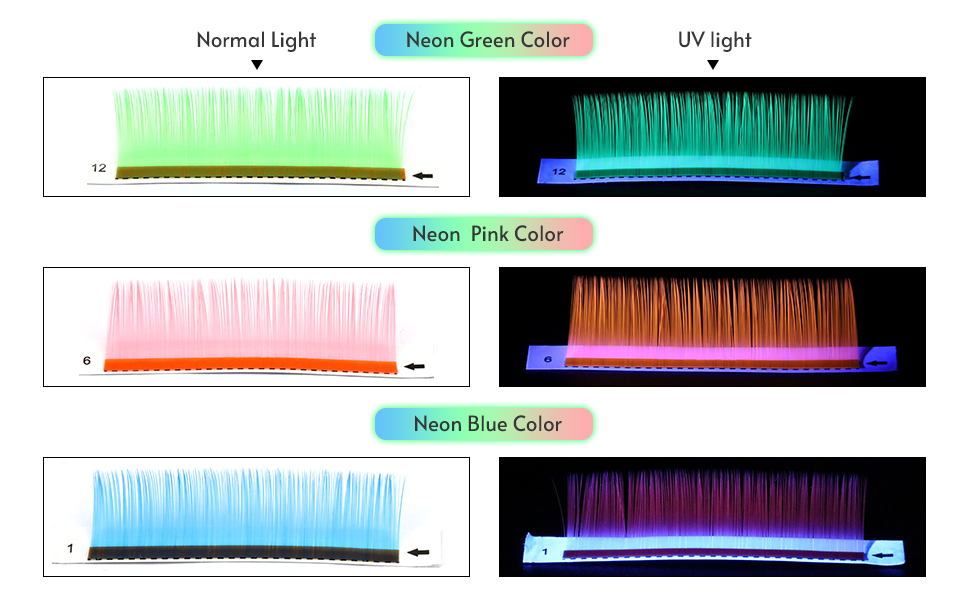 uv lash extensions