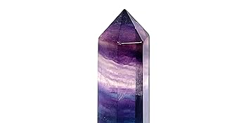 Regenbogenfluorit Obelisk
