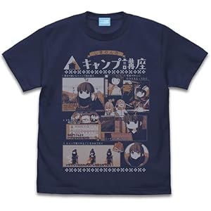 志摩 リン ゆるキャン▲ ゆるキャン Tシャツ 購入 特典 缶バッジ 激レア ゆるキャン△ SEASON3』バイク志摩リン フルグラフィックTシャツ