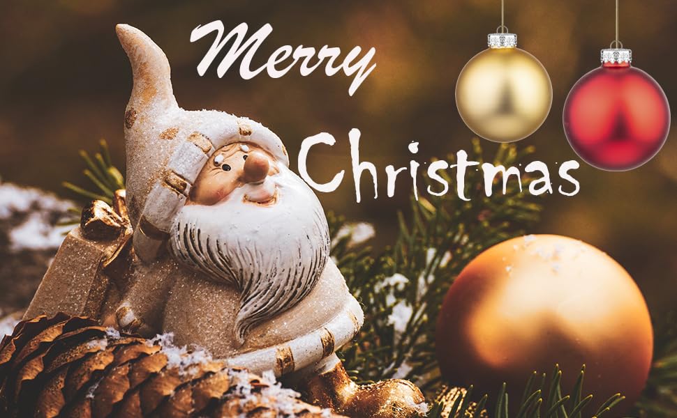 Amooca Christmas Glass Balls Decoration Festival Party Home