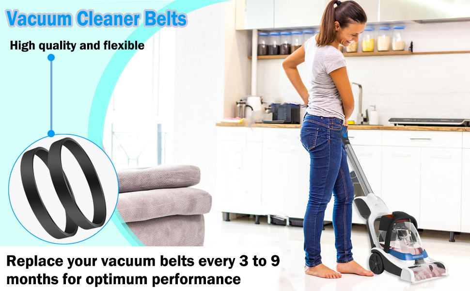 Vacuum Belts Replacement for Hoover PowerDash Pet Compact