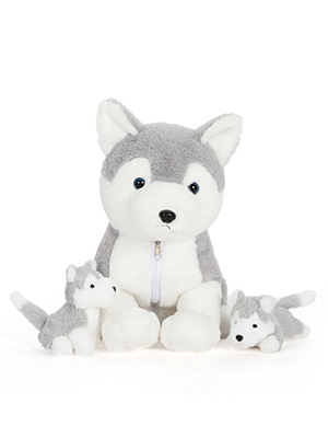 Husky stuffed animal