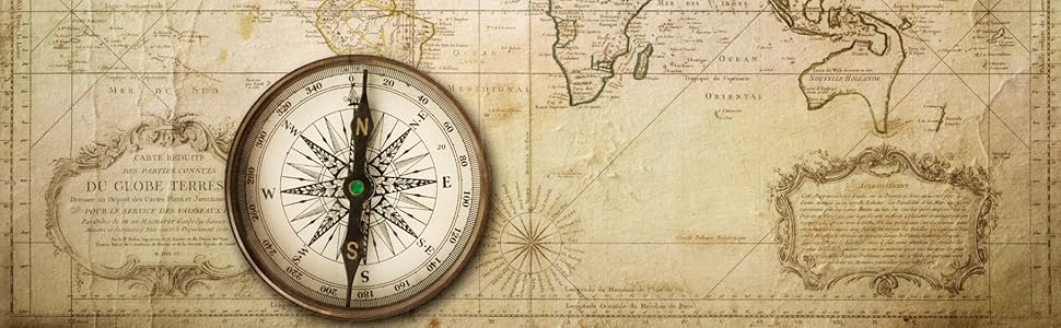 Carfar Brass Nautical Marine Compass
