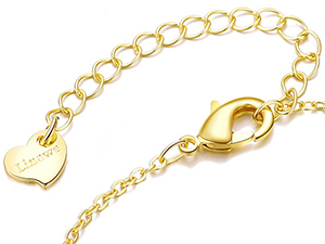 Linawe Cross Charm Pendant Chain Necklace for Women Trendy