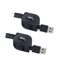 Retractable USB-C to USB Cable