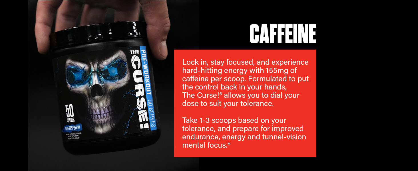 The Curse, JNX Sports, Pre-Workout, Creatine, Beta Alanine, L-Citrulline, L-Arginine, Supplement
