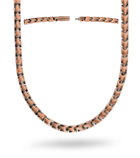 Copper necklace for men