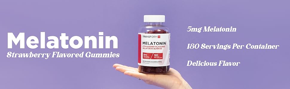 Melatonin - Strawberry Flavored Gummies