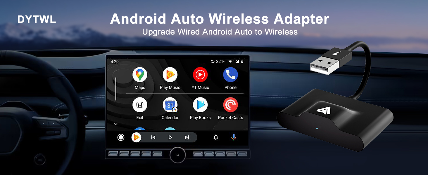 android auto wireless adapter