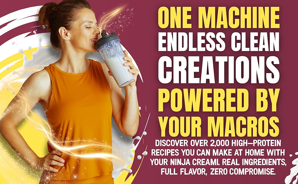 ninja creami high protein creations over 2000 recipes fully color illustrations