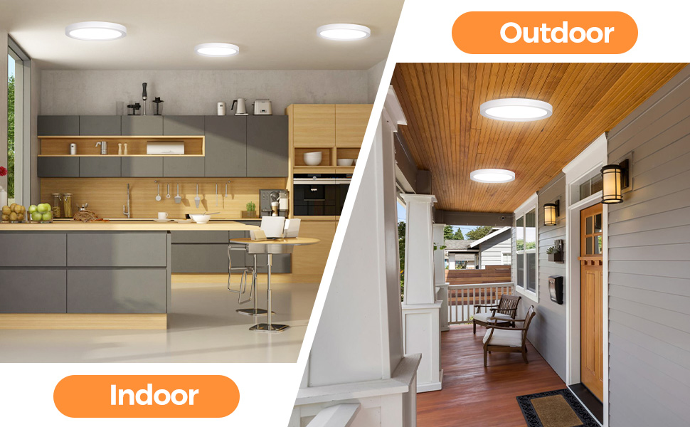 7inch led flush mount ceiling light