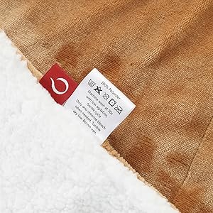 SOCHOW Sherpa Fleece Decke