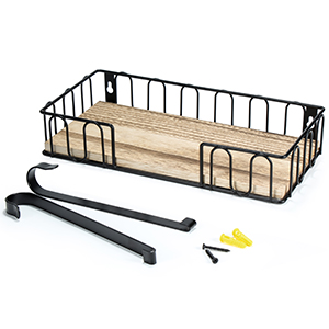 Metal Wall Mount Iron and Ironing Board Holder