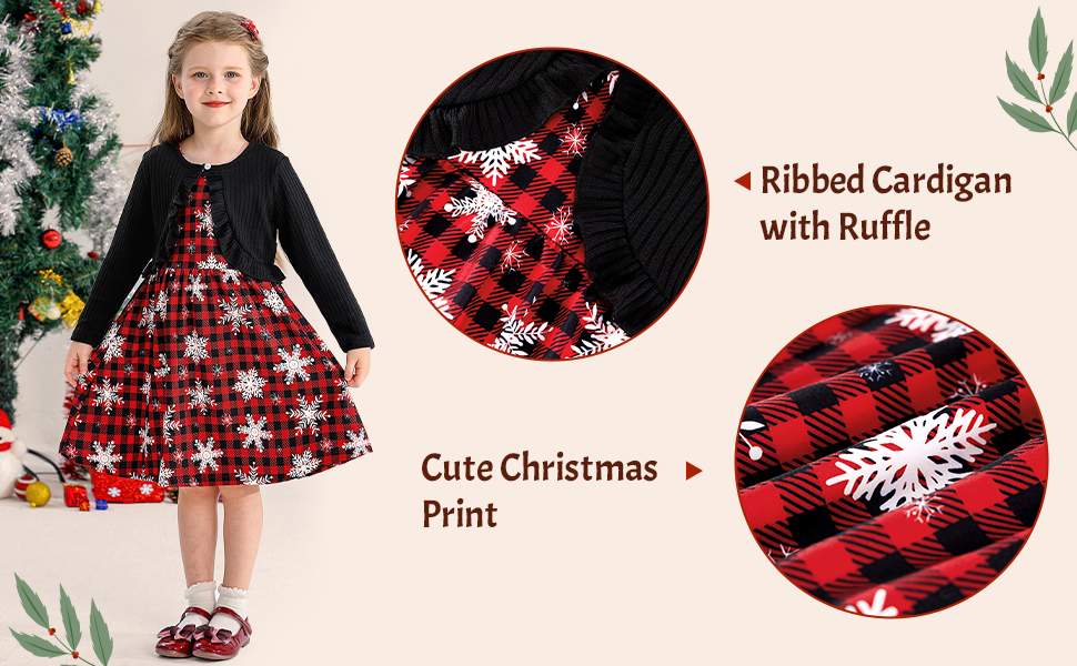 baby girls Quilted Cardigan and Casual Dress