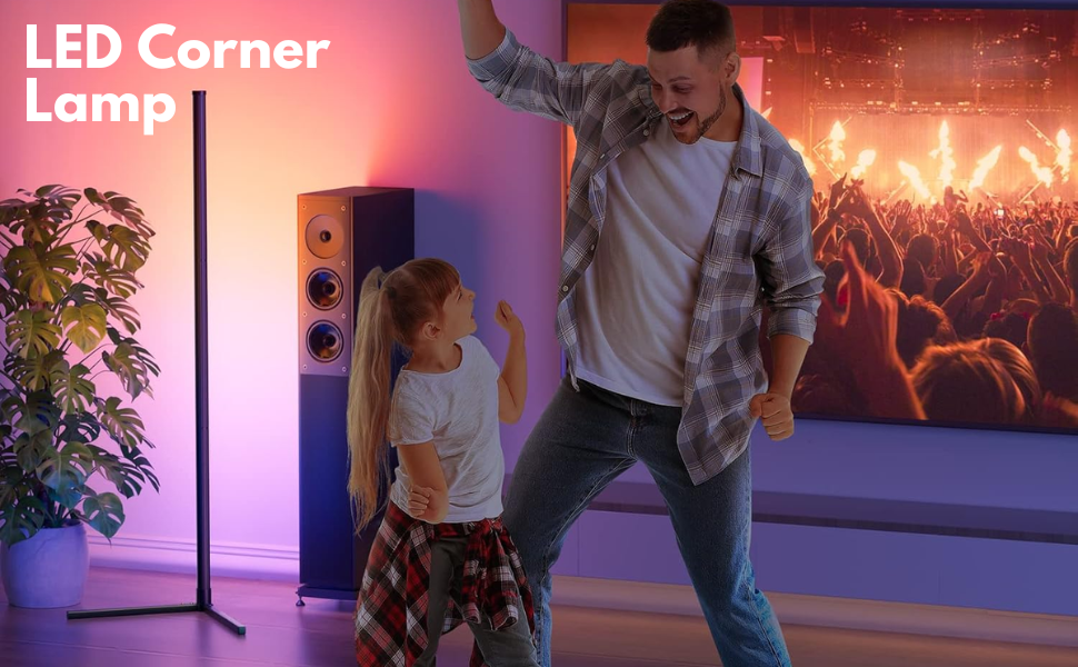 Aluminium LED Corner Lamp