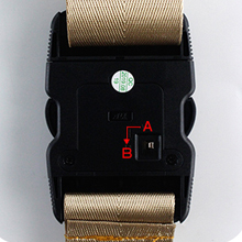 Cross Luggage Straps Set TSA Approved with Lock Adjustable Travel Suitcase Belts Suitcase Tags