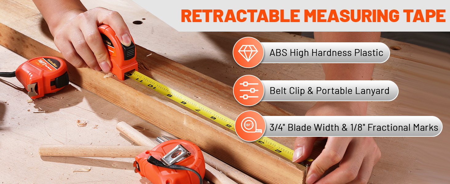 retractable measuring tape