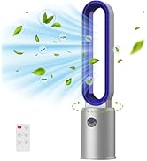 Amazon.com: Cobuy Bladeless Tower Fan with Remote, Air