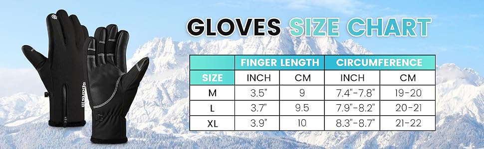 Ski gloves