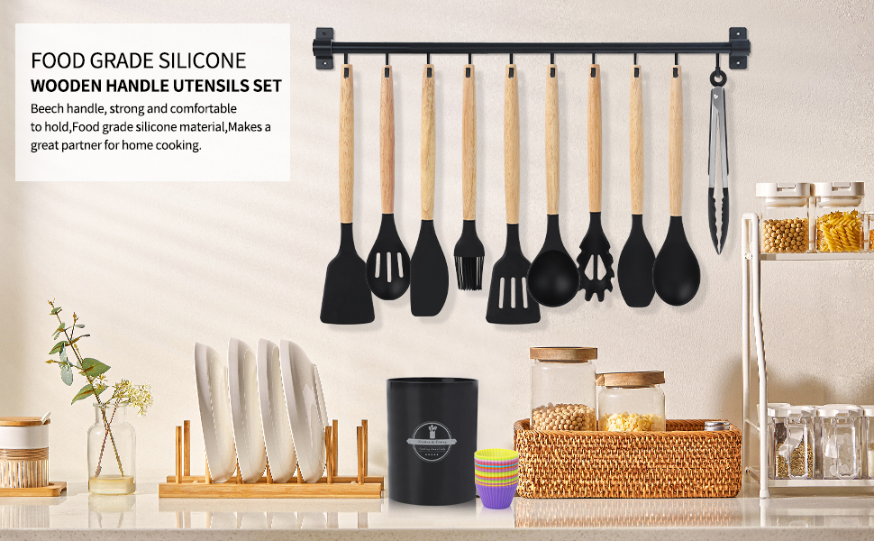 Non stick cookware, kitchen utensils set, and Turner small tools without bisphenol A