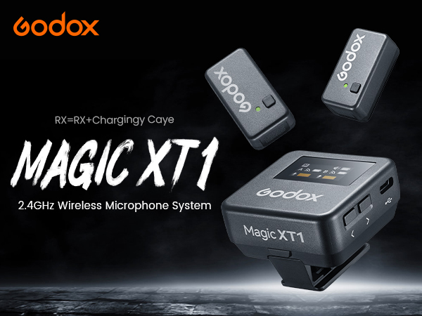 Amazon.com: GODOX Magic XT1 Wireless Microphone for Camera
