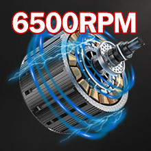 6500 rpm fast high speed rotary motor clipper trimmer for men for barber