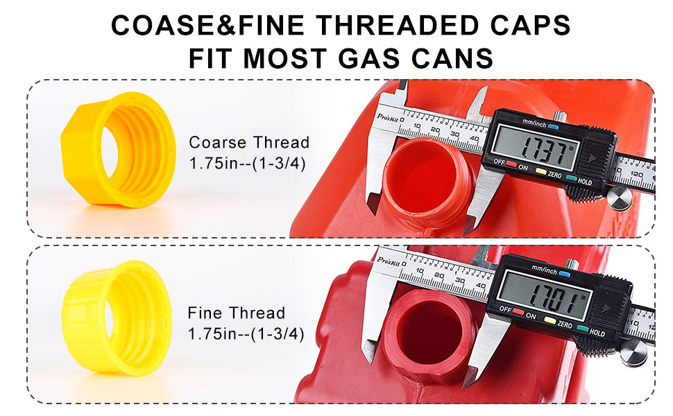 Gas Can Spout Replacement,Gas Can Nozzle with 6 Screw