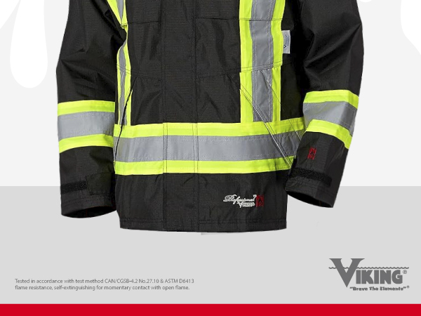 Reflective, zipper pockets, warm fleece collar