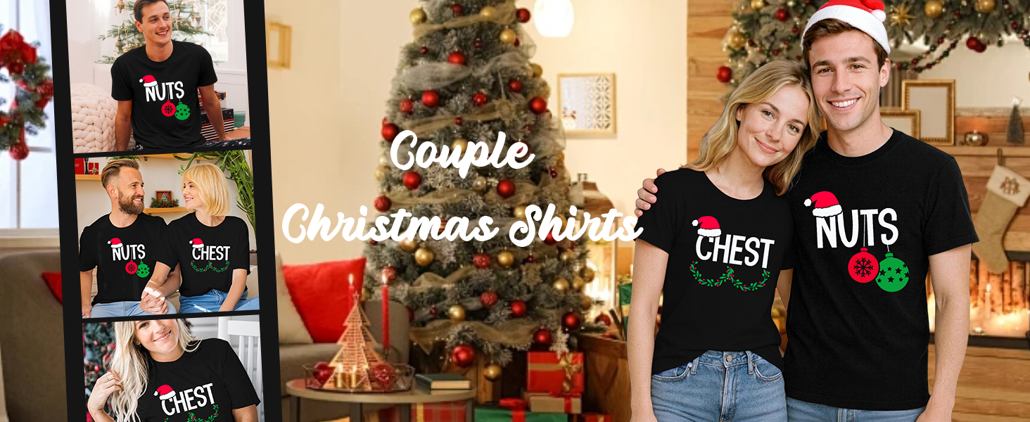 Christmas Couple Matching Tshirt