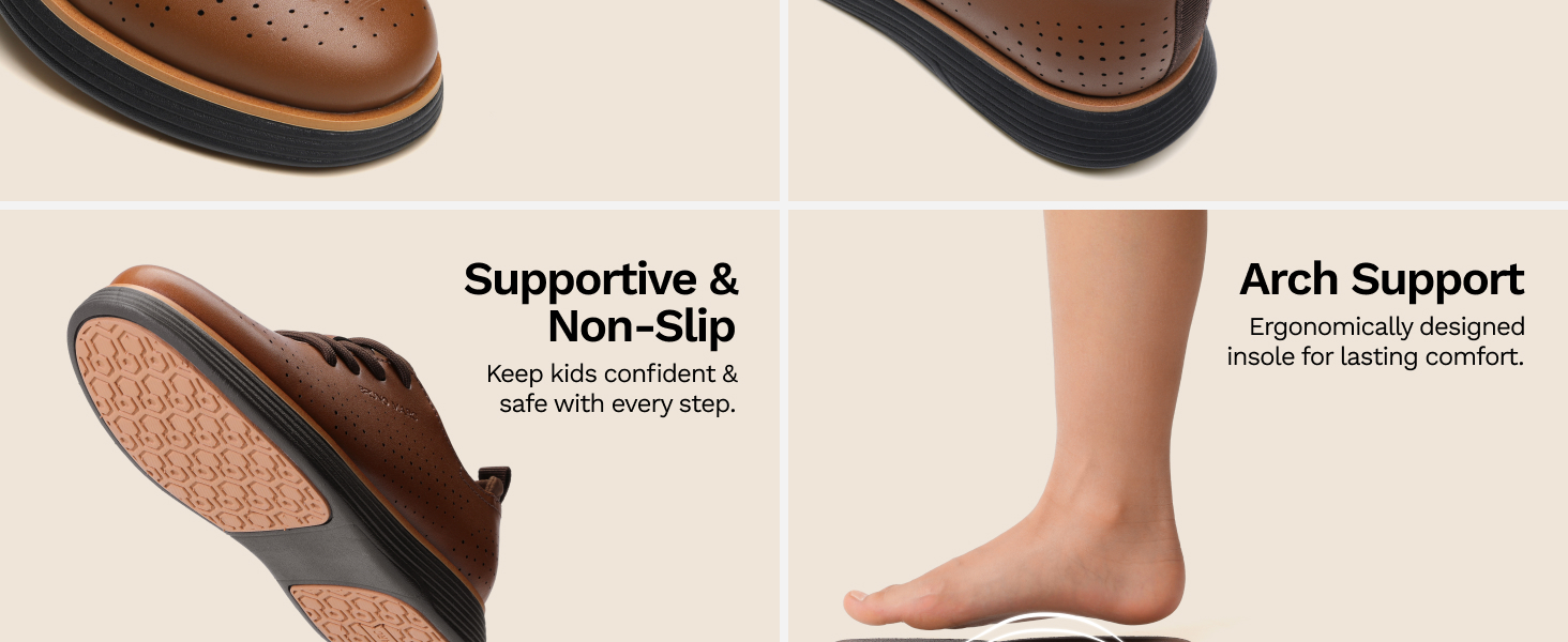 boys fashion oxfords sneakers