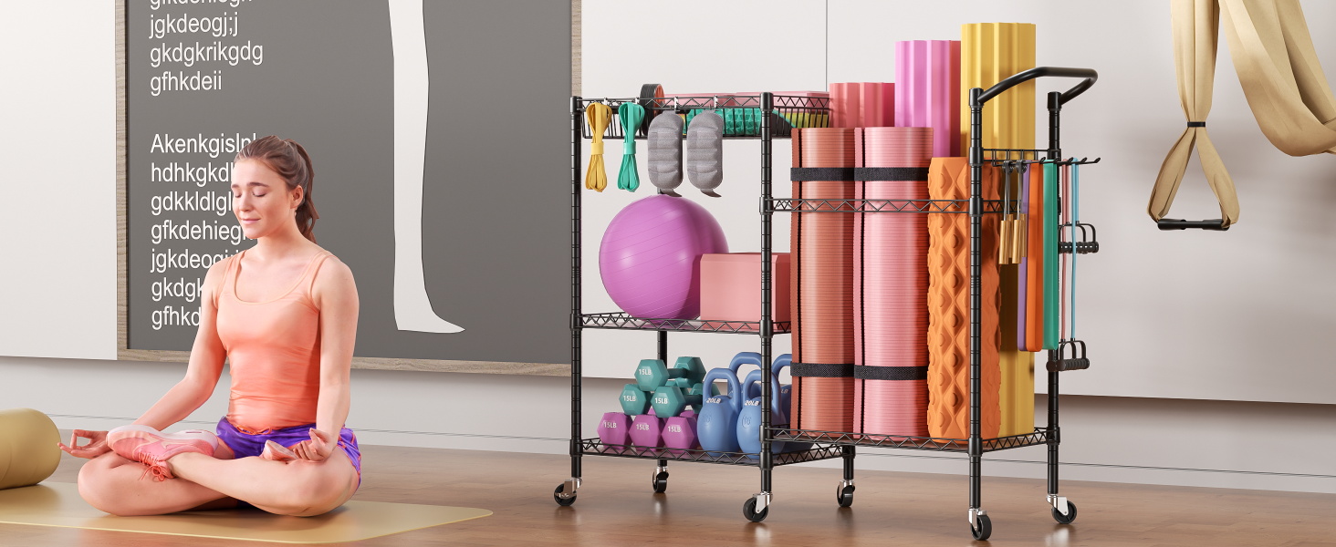 sports equipment organizer
