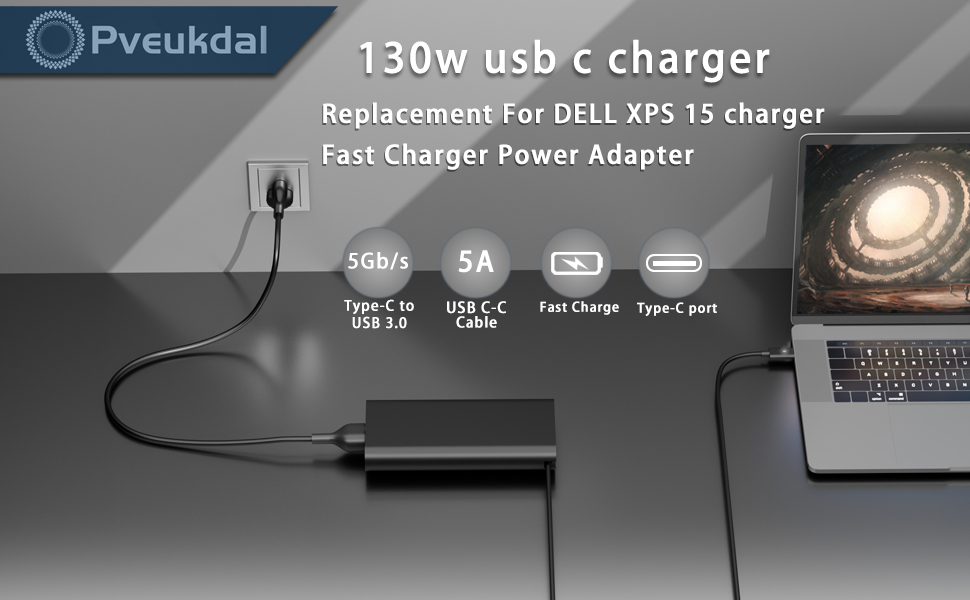 DELL 130W USB C CHARGER