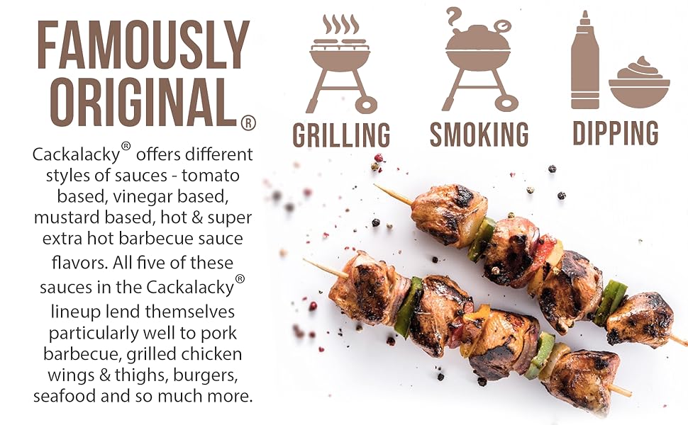 Barbecued meats in sticks