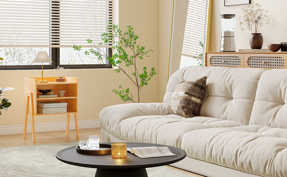 Bigbiglife Nightstands Set of 2, Stackable Bedside Tables