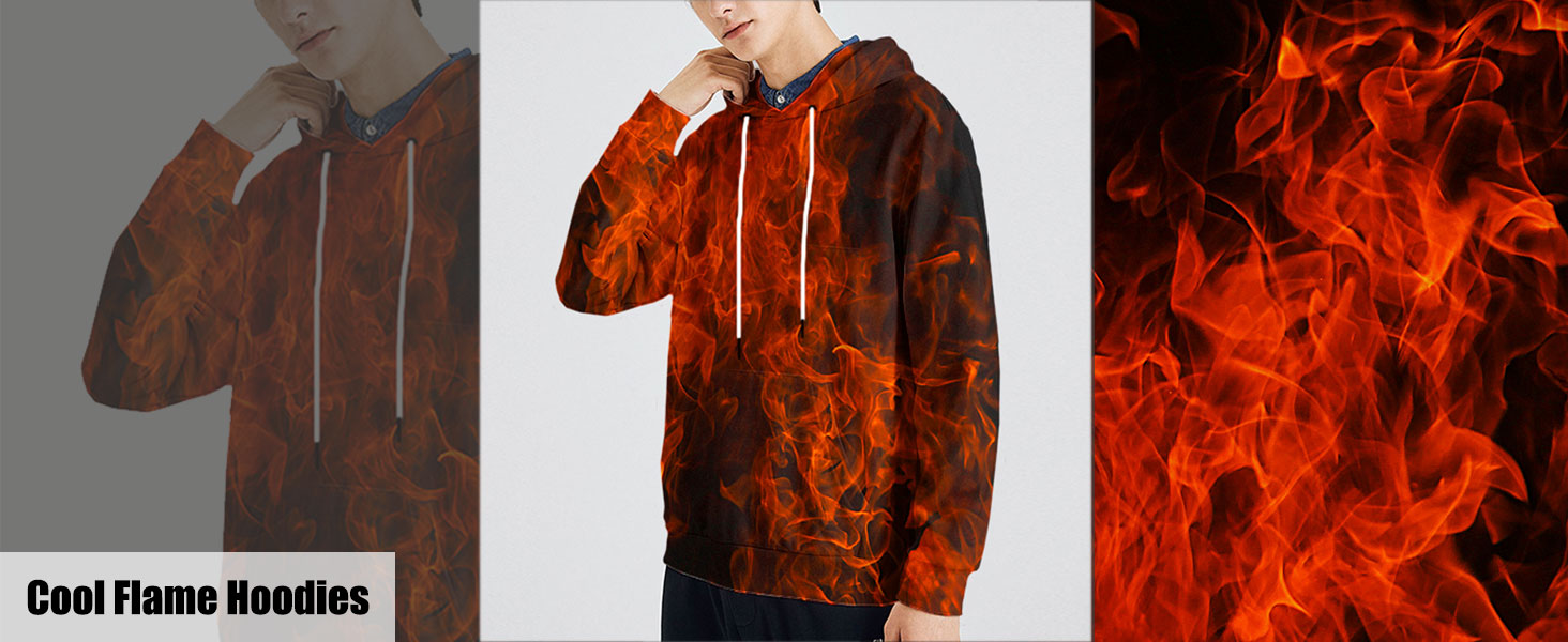 Cool Flame Hoodies
