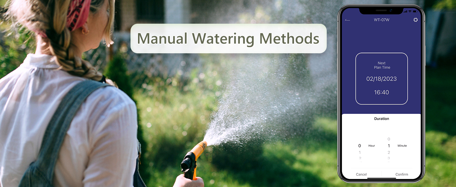 WiFi Hose Timer, Diivoo Smart Water Timer with WiFi Hub, 6