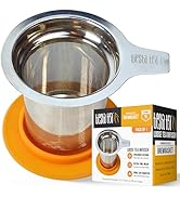 Tiesta Tea Brewbasket Stainless Steel Infuser Basket for Loose Leaf | Reusable Fine Mesh Strainer...