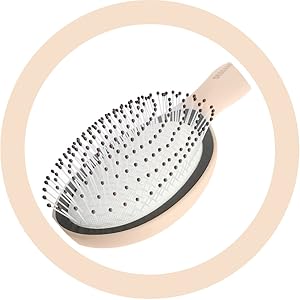 brosse a cheveux a l'huile de coco