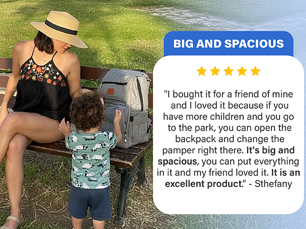 diaper bag large capacity