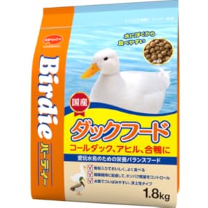 送料無料【水鳥•アヒル•コールダック用飼料】20kg 大特価 Amazon | 日本ペットフード 鳥用 バーディー ダックフード 1.8kg