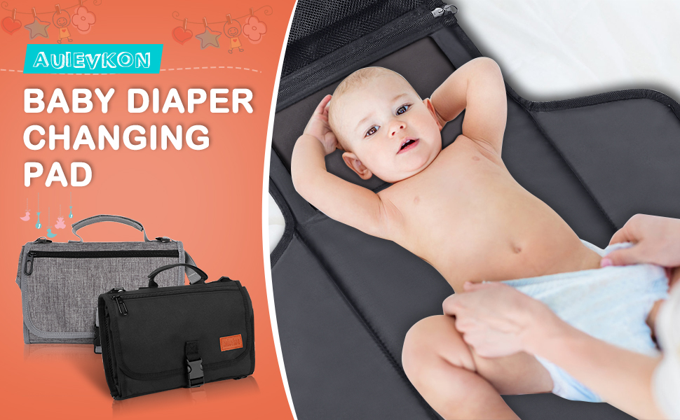 Portable Changing Pad for Baby, Portable Diaper Changing