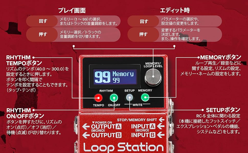【値下中】　BOSS ボス ループステーション RC-5 エフェクター ギター BOSS（楽器、器材） BOSS / RC-5 Loop Station ループ